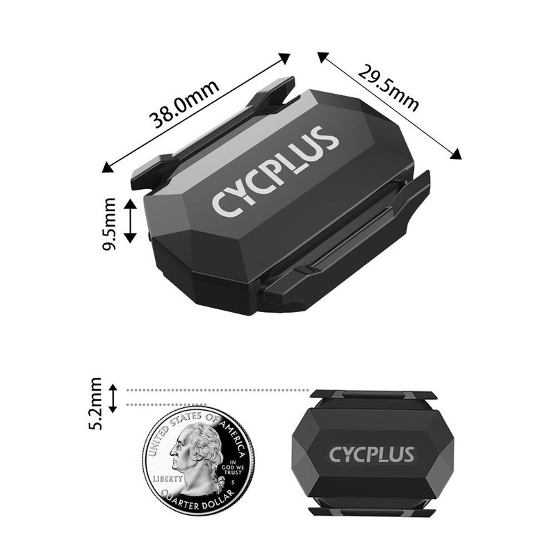 Sensor de Cadência e Velocidade de Ciclismo CYPLUS Modelo SpinStride