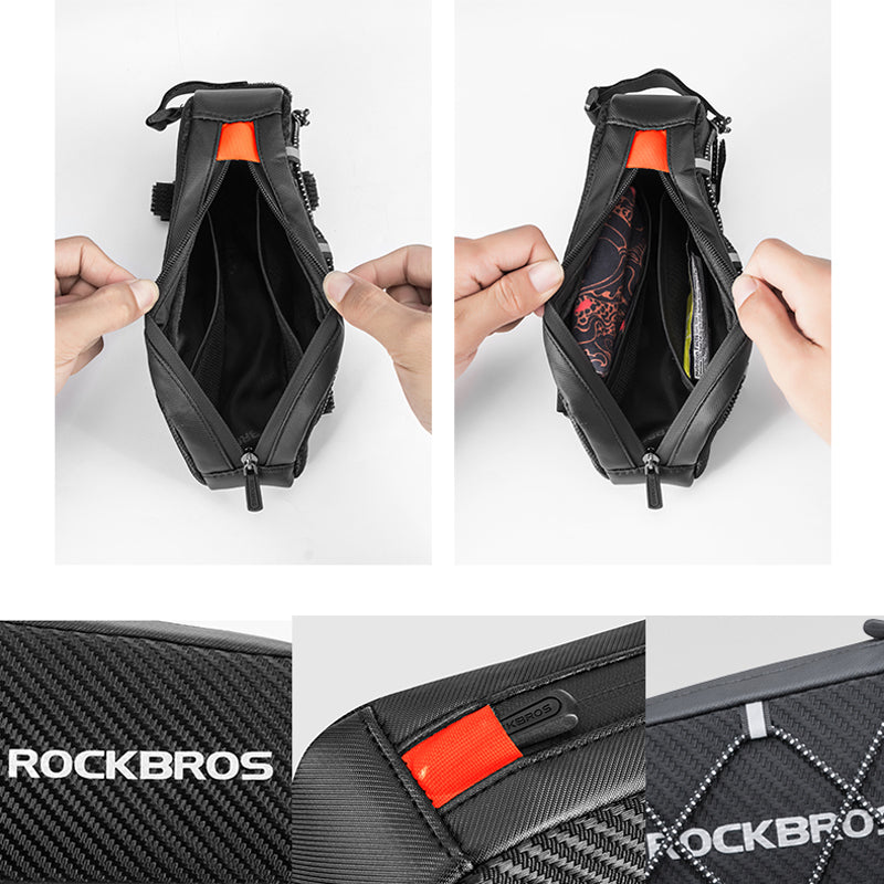 Bolsa de Quadro de Nylon Impermeável RockBros Modelo HydroTech